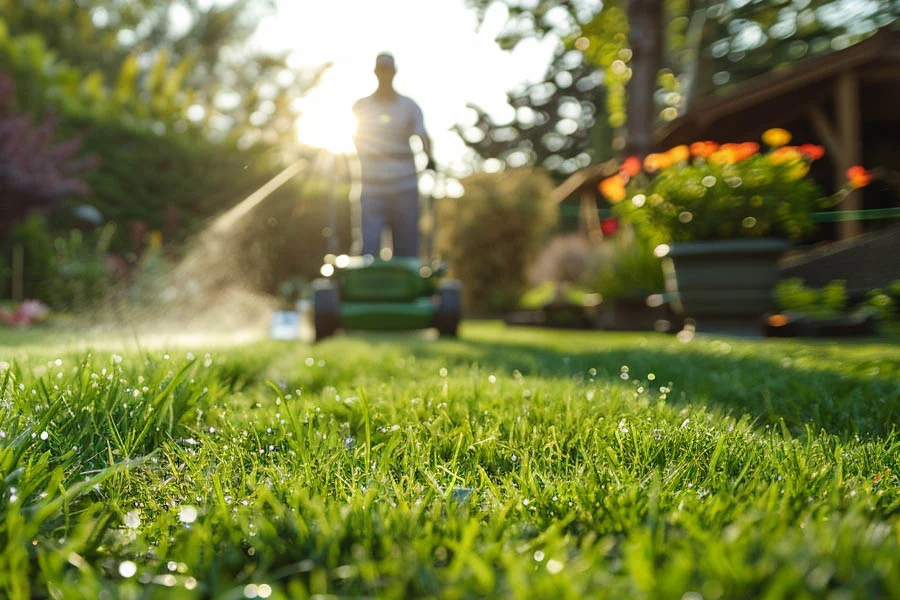 self propelled push lawn mowers